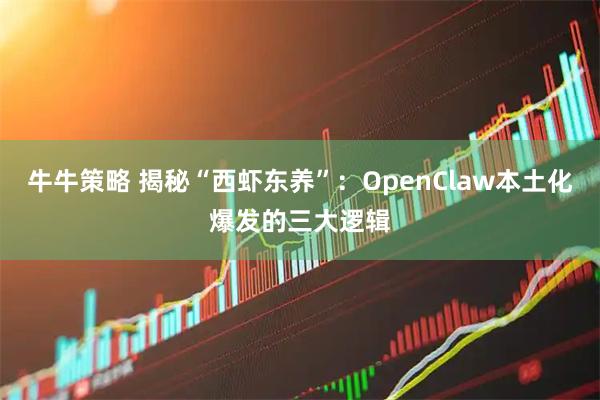 牛牛策略 揭秘“西虾东养”：OpenClaw本土化爆发的三大逻辑