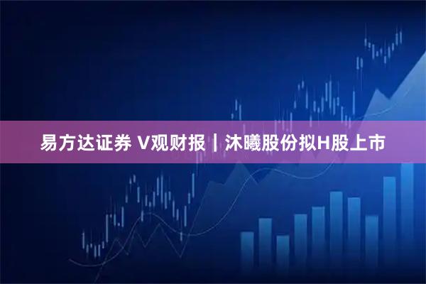 易方达证券 V观财报｜沐曦股份拟H股上市